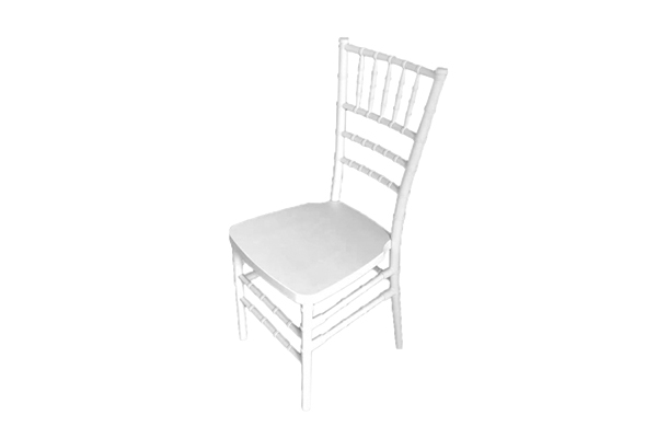 White Tiffany chair hire Melbourne